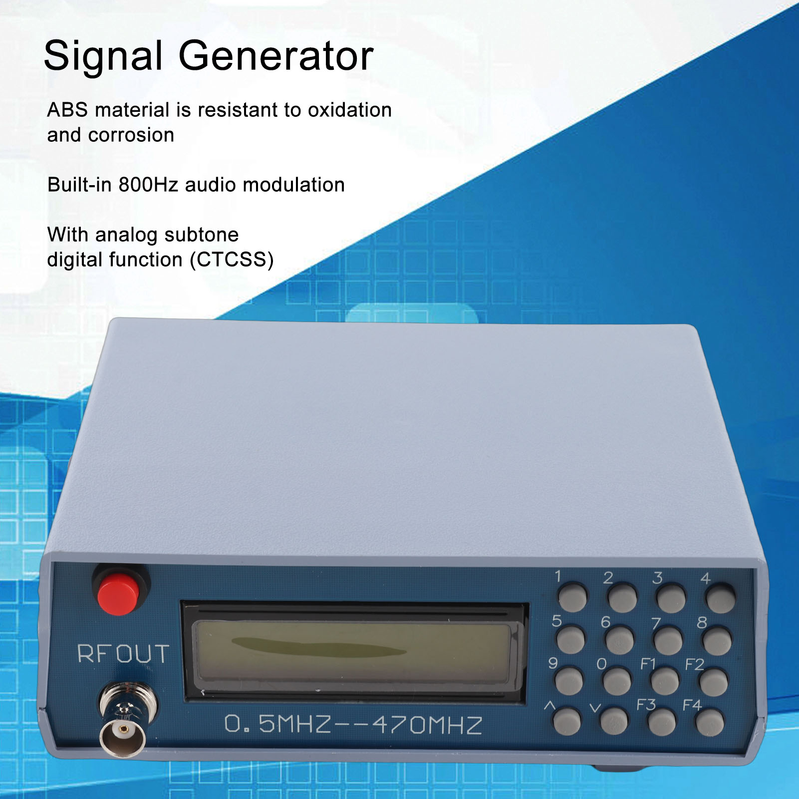 ฟังก์ชันเครื่องกำเนิดสัญญาณ เค - Rf Signal Generator 0.5Mhz To 470Mhz บทวิจารณ์และราคา