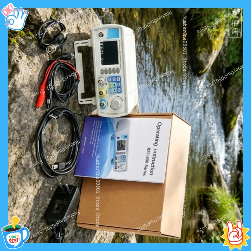 JDS6600 เครื่องกำเนิดสัญญาณฟัง - Dual Channel Arbitrary Waveform Function Generator 60Mhz บทวิจารณ์และราคา